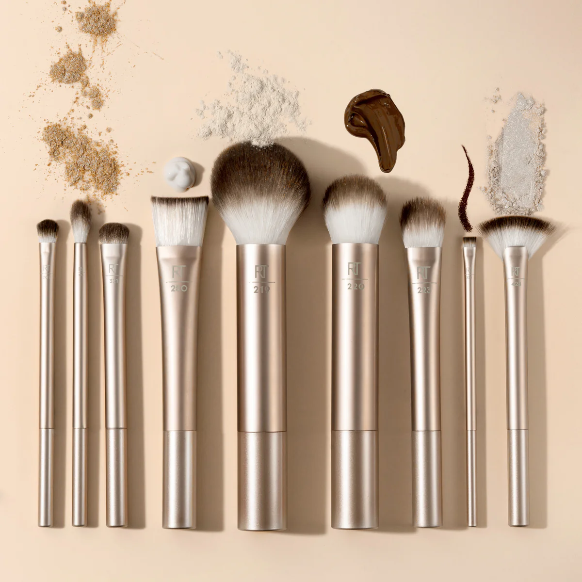 Real Techniques-Au Naturale Makeup Brush Set