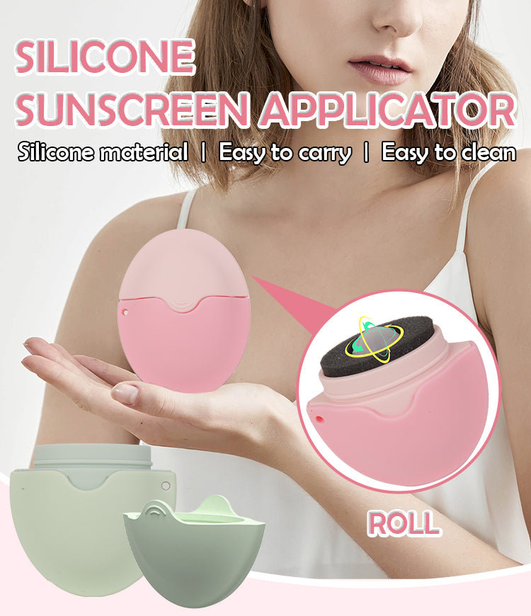 SmoothGlide Silicone Sunscreen Roll Applicator