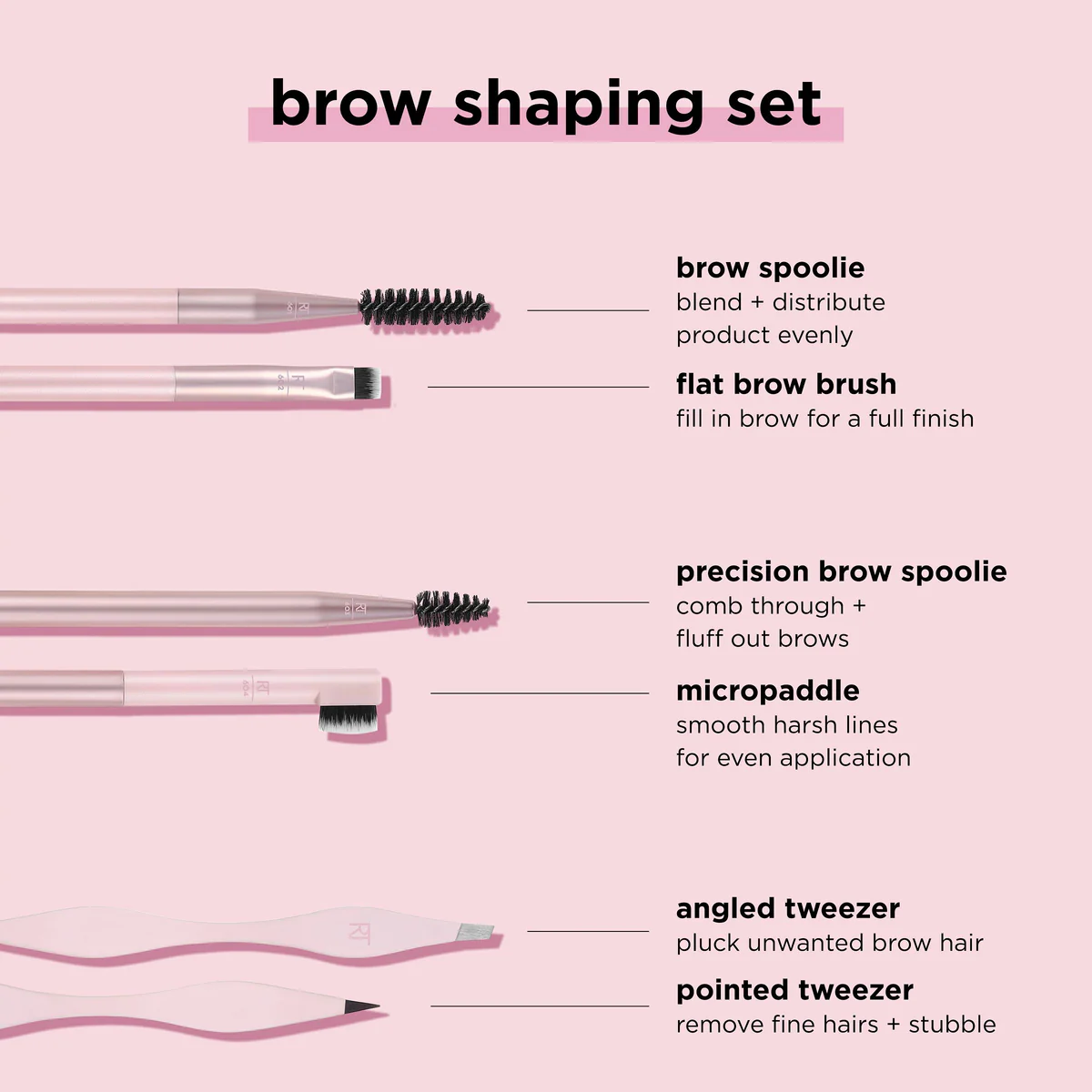 Real Techniques-Brow Shaping Set