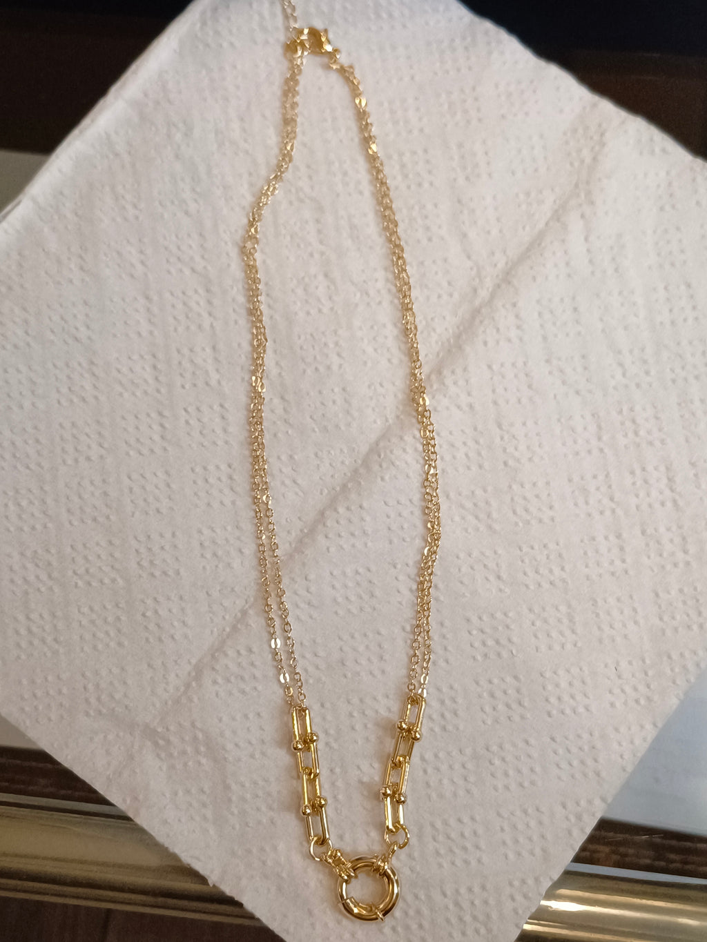 KAYA Gold plated Charm Necklace