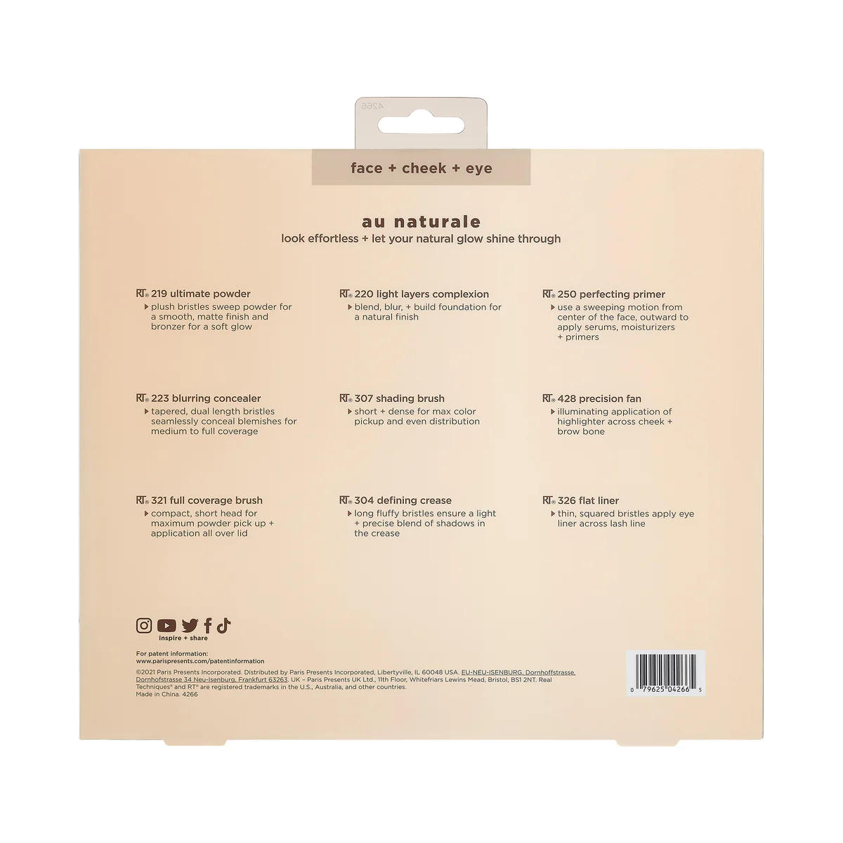 Real Techniques-Au Naturale Makeup Brush Set