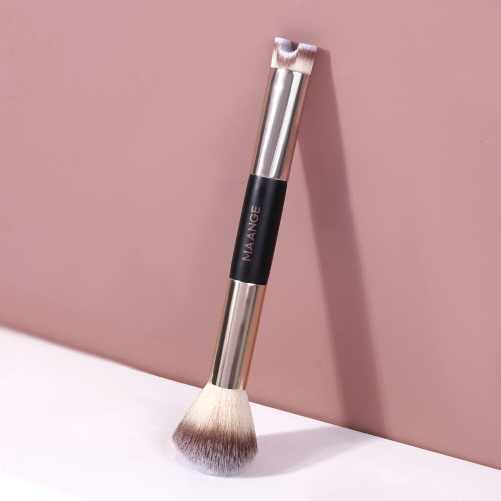 Double Ended-Nose Contour Powder Brush