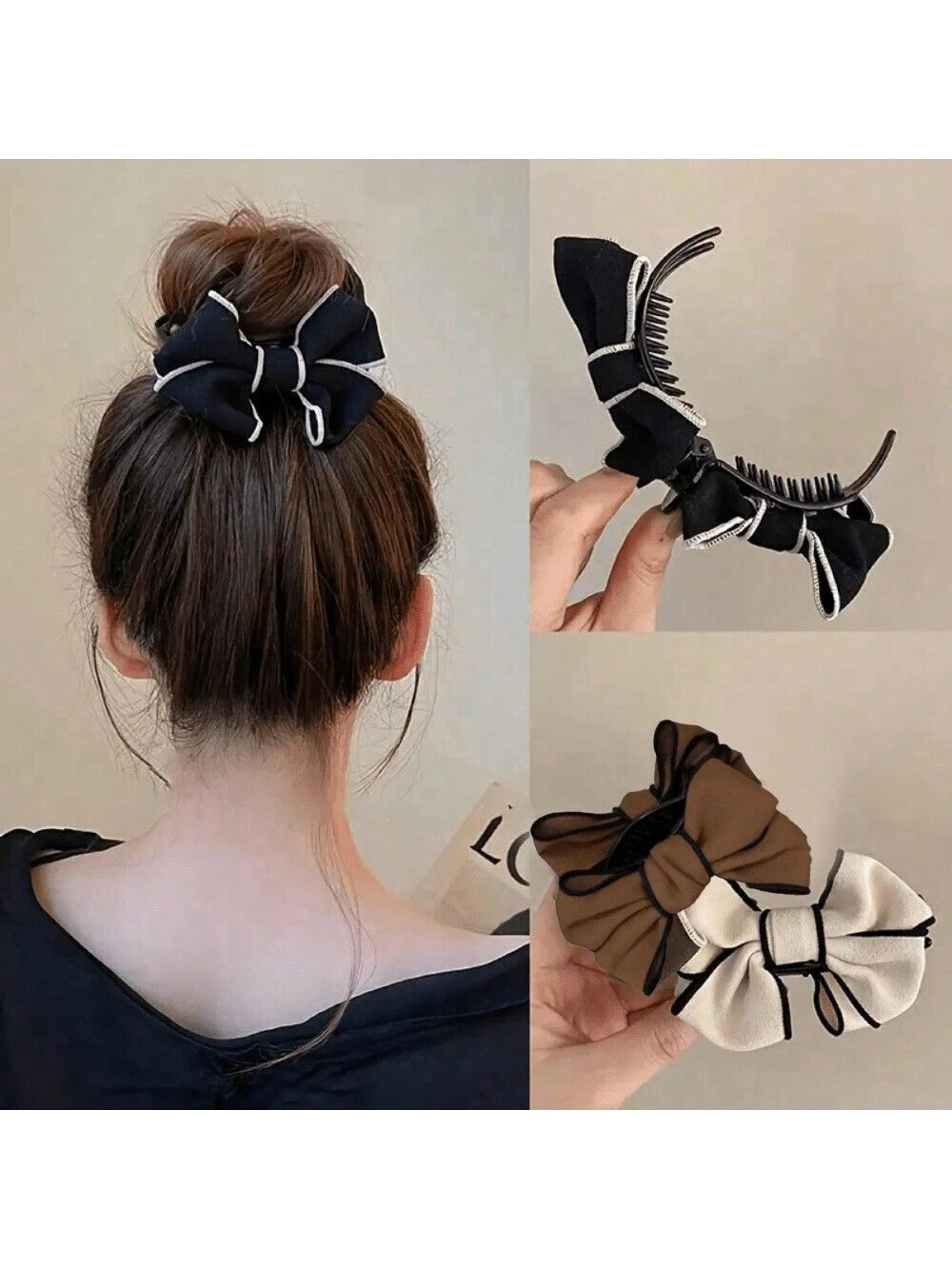 BowKnot 3D Hair Claw Clip