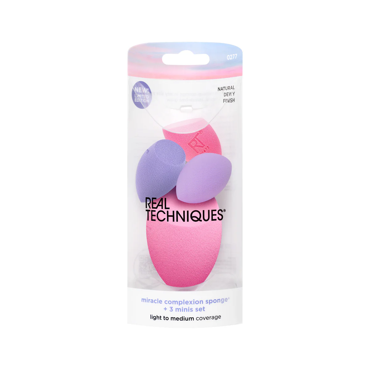 Real Techniques-Sunrise To Sunset Miracle Complexion Sponge + 3 Minis Set