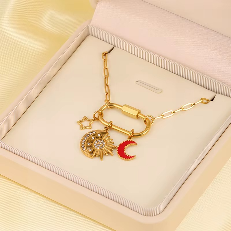 KAYA Gold plated Charm Necklace