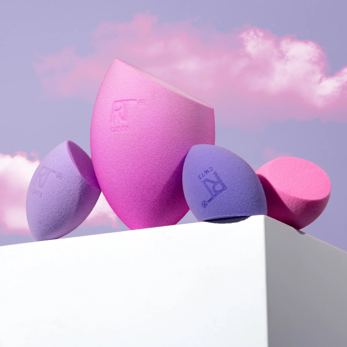 Real Techniques-Sunrise To Sunset Miracle Complexion Sponge + 3 Minis Set