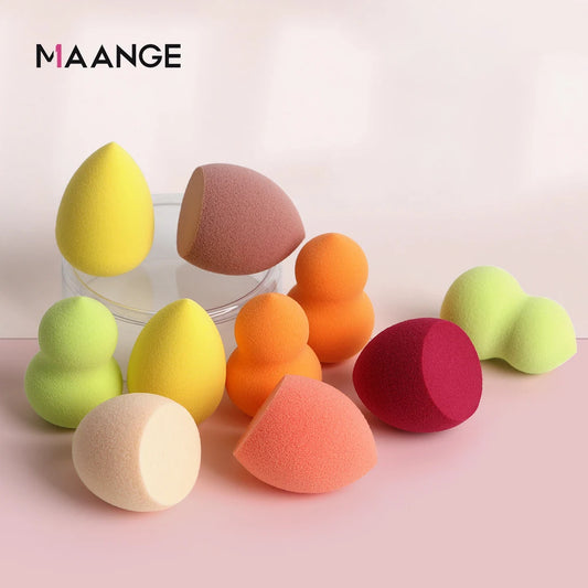 MAANGE 10 Pcs Mini Water Drop beauty blender