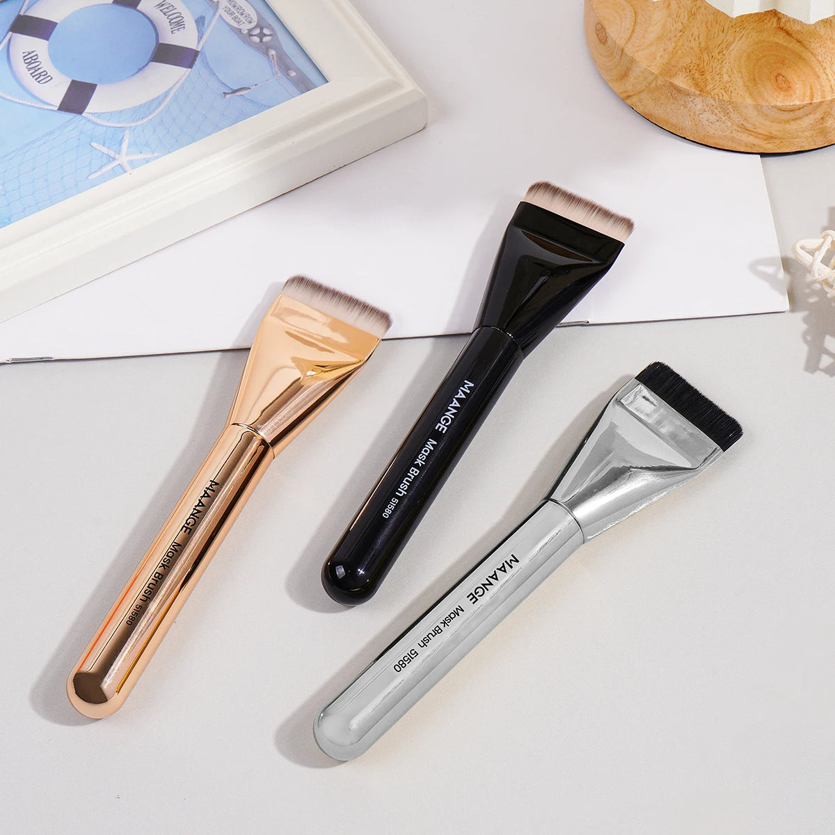 MAANGE Ultra Thin Flat Foundation Brush