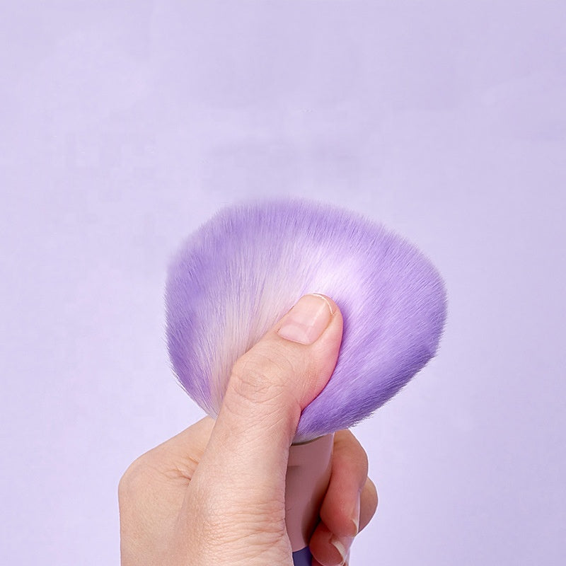 A. Lavender Gentle Makeup Brushes Set