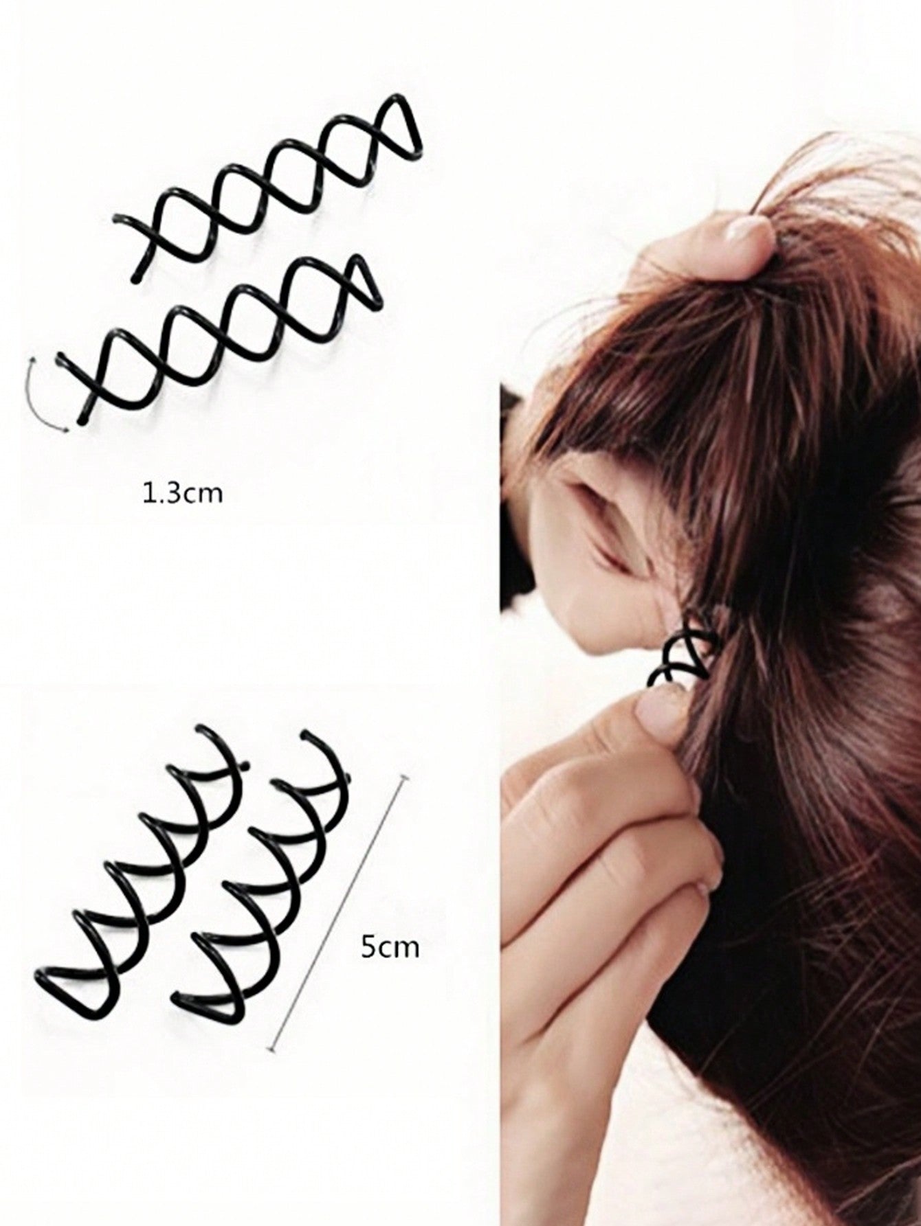 Spiral Hair Pin-3 PCS