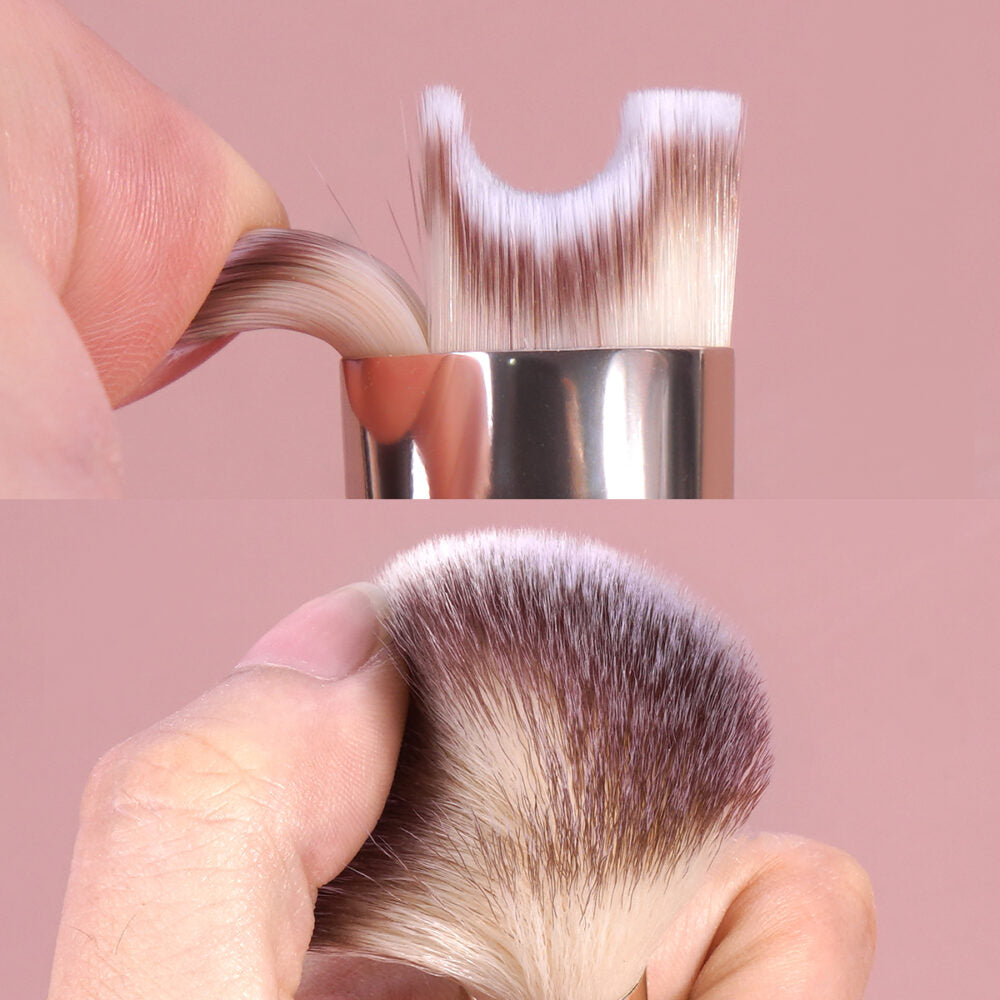 Double Ended-Nose Contour Powder Brush