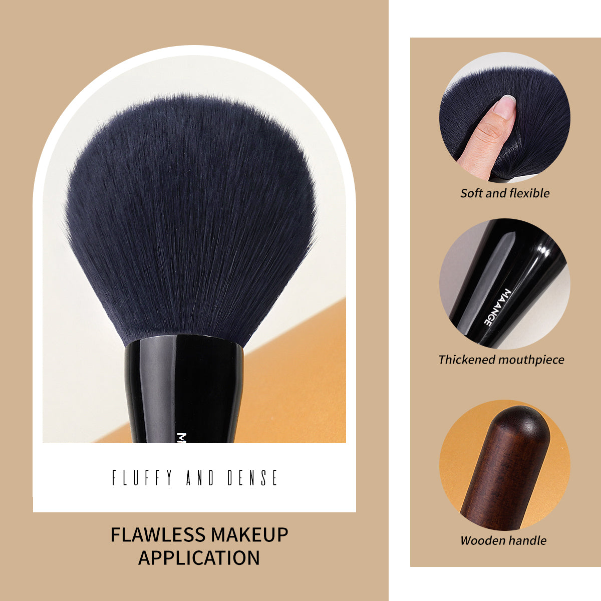 MAANGE CloudWood Face Brush