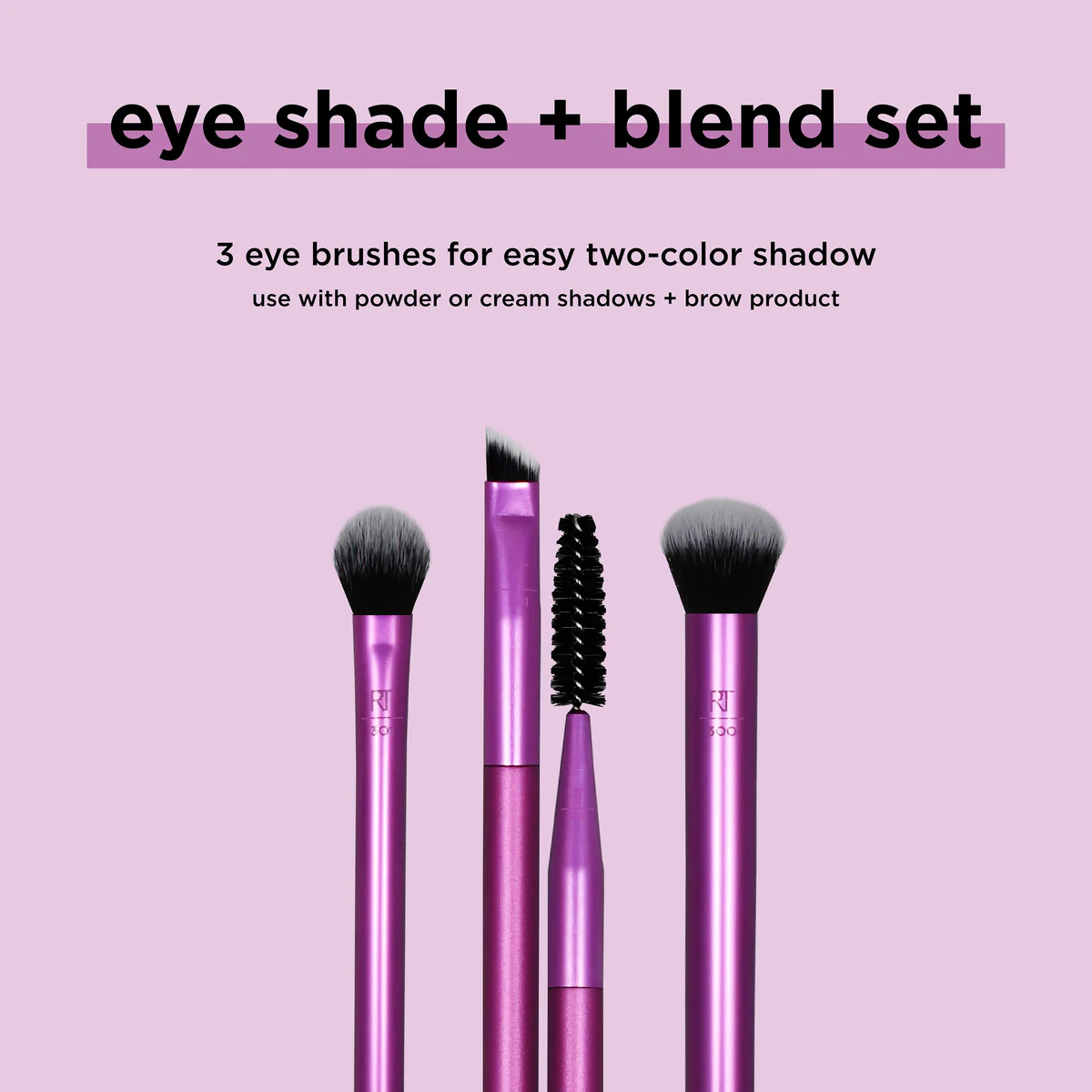 Real Techniques: Eye Shade & Blend Makeup Brush Trio