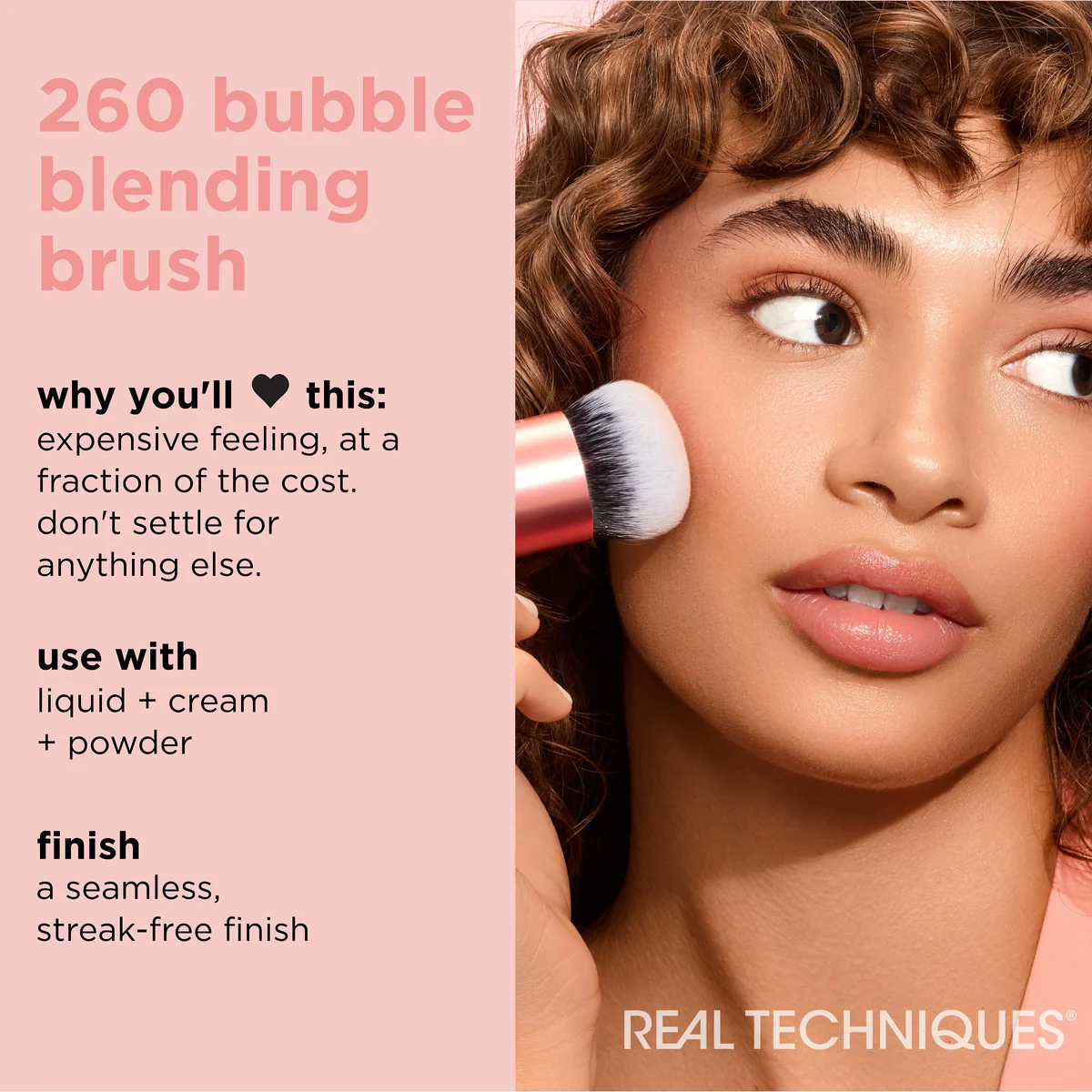 Real Techniques-Bubble blending Makeup Brush
