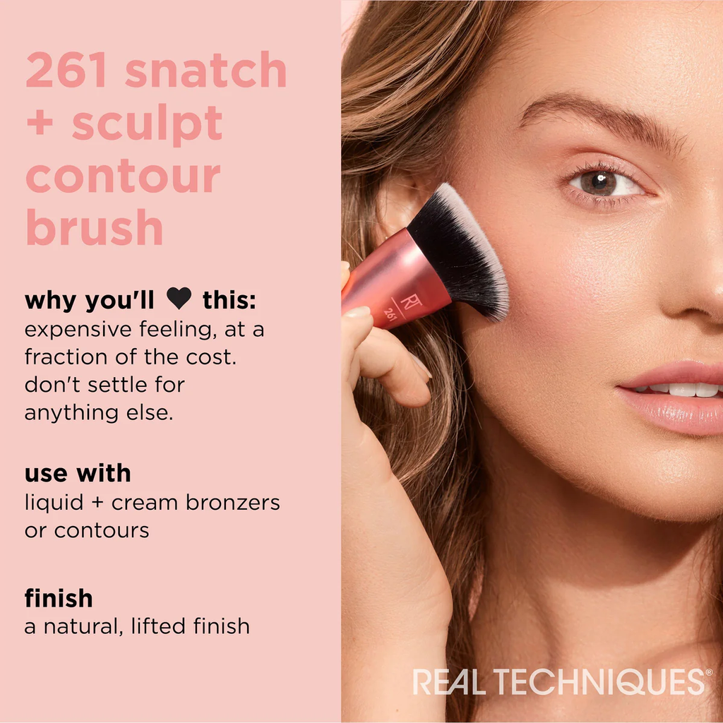 Real Techniques- Snatch + Sculpt Contour Makeup Brush