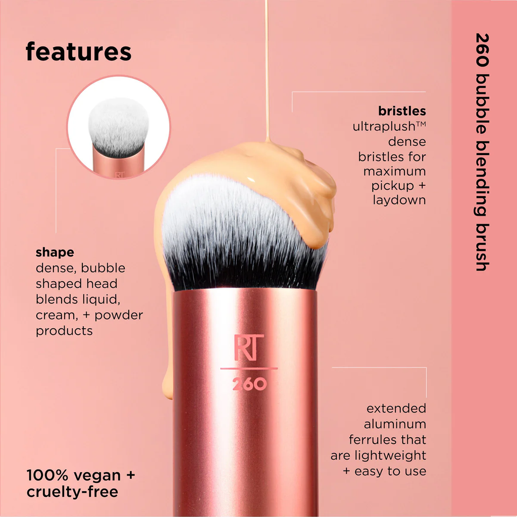 Real Techniques-Bubble blending Makeup Brush