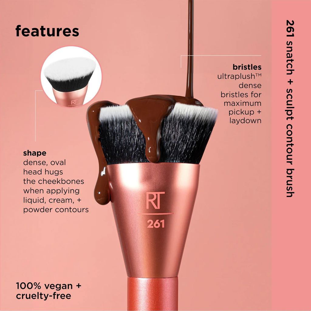 Real Techniques- Snatch + Sculpt Contour Makeup Brush
