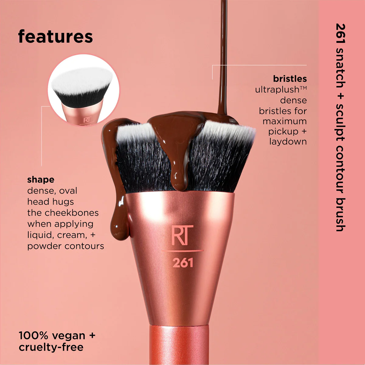Real Techniques- Snatch + Sculpt Contour Makeup Brush