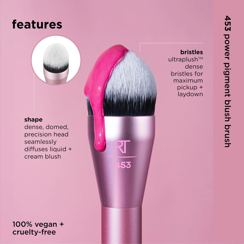 Real Techniques-Power Pigment Blush Makeup Brush
