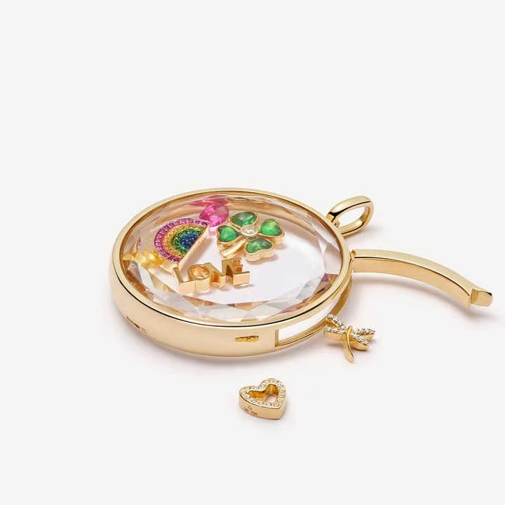 A Charmella Locket Necklace + 1  Free Mystery Charm