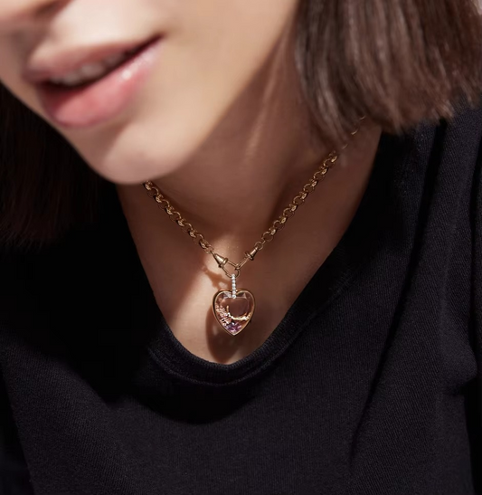 A Charmella Locket Necklace + 1  Free Mystery Charm