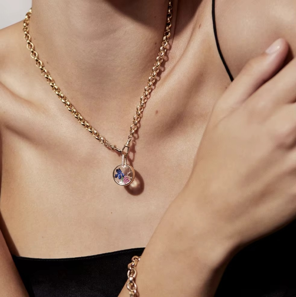 A Charmella Locket Necklace + 1  Free Mystery Charm