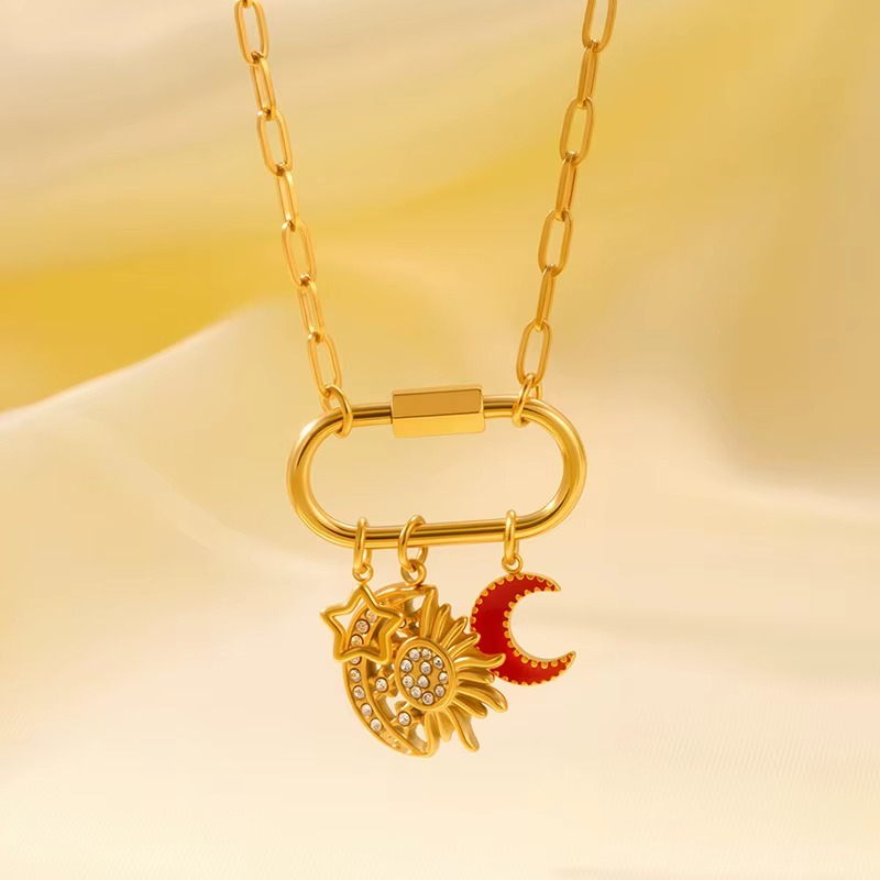 KAYA Gold plated Charm Necklace
