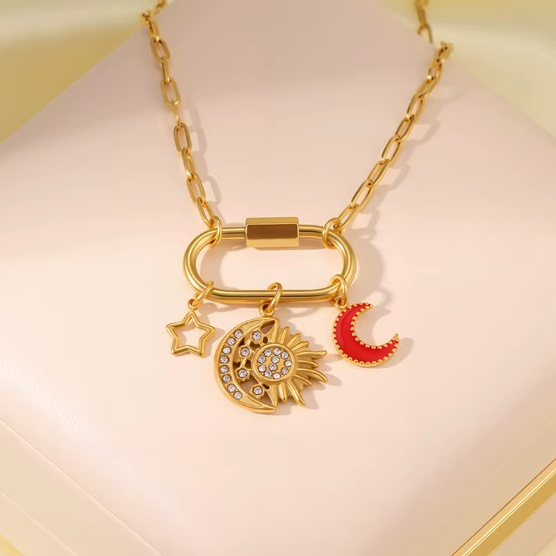 KAYA Gold plated Charm Necklace