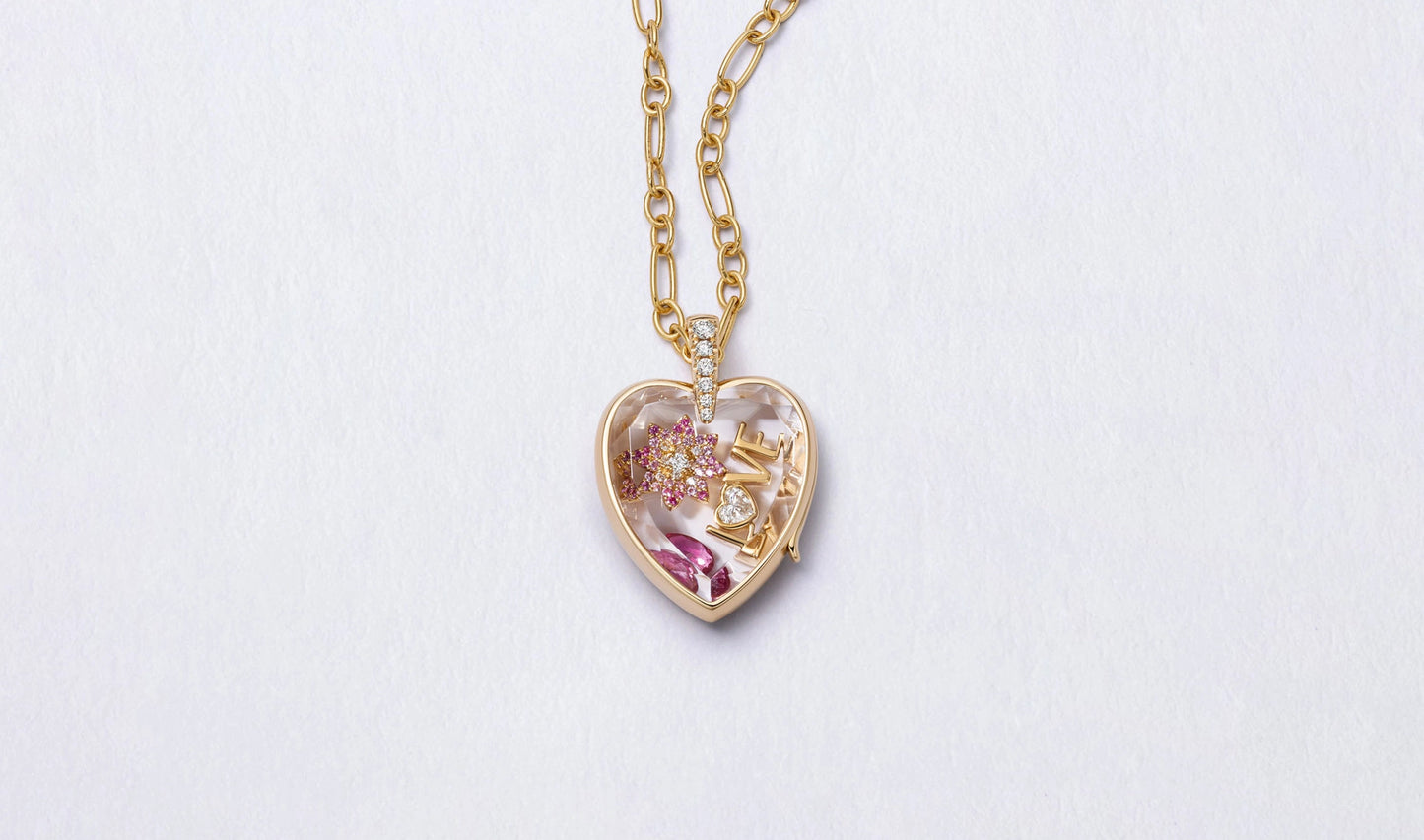 A Charmella Locket Necklace + 1  Free Mystery Charm