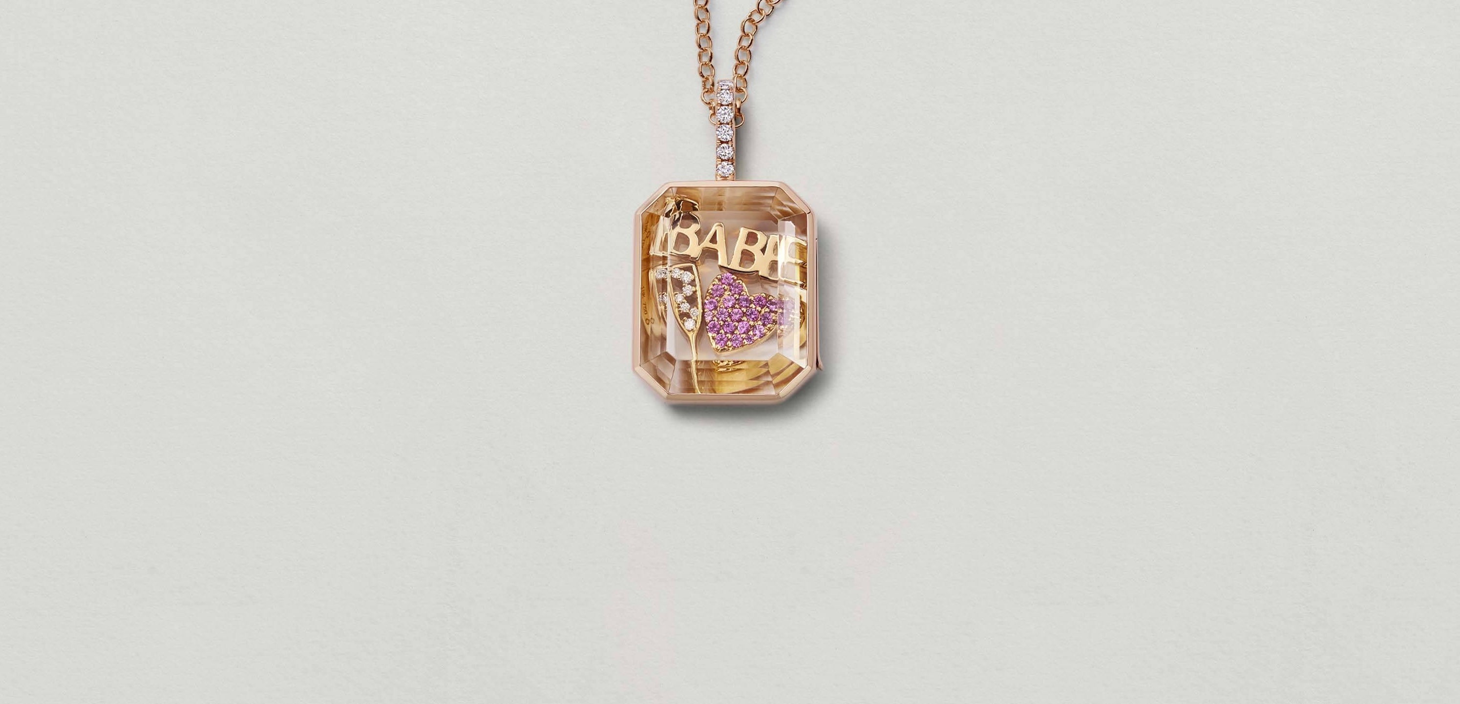 A Charmella Locket Necklace + 1  Free Mystery Charm