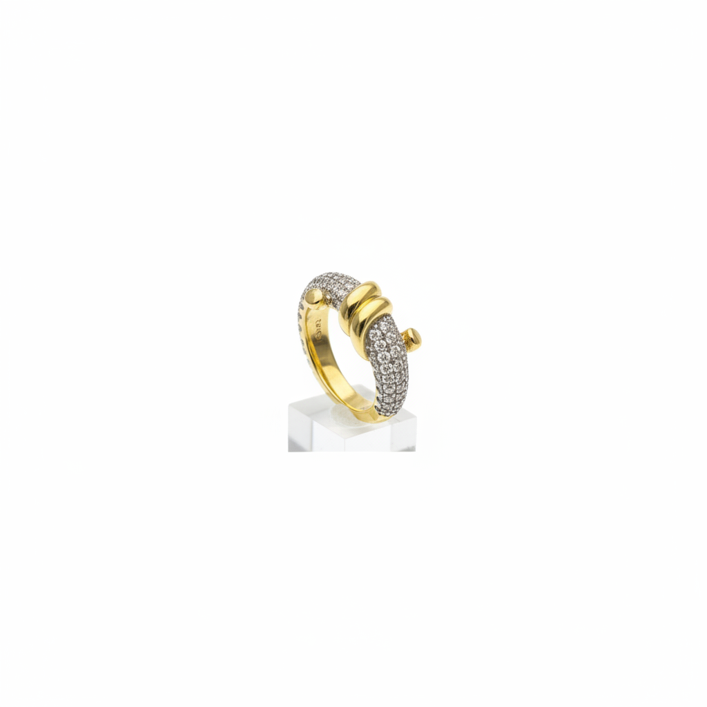 Twist of Light Ring