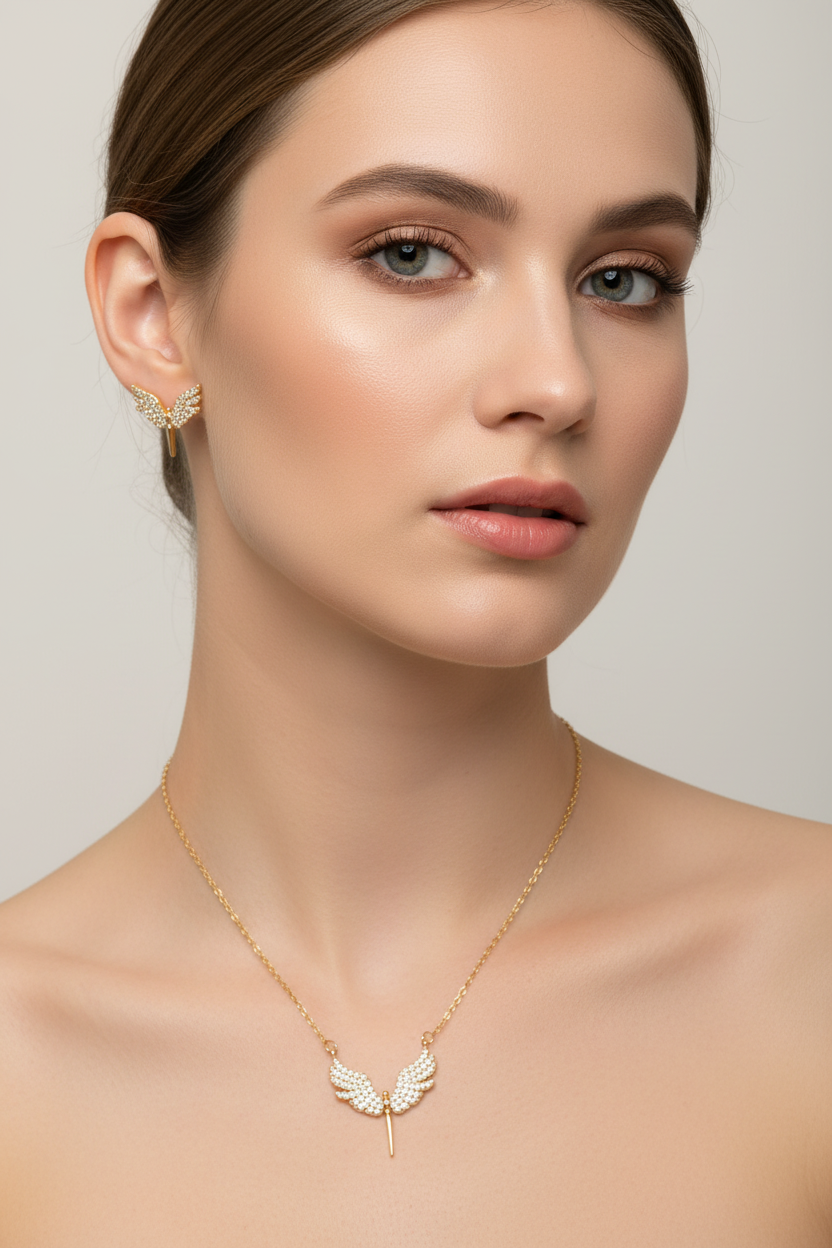 Golden Phoenix Winged Grace