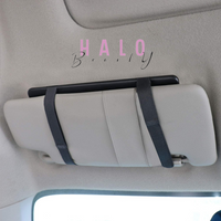 LED Car vanity Rechargeable Make-up Mirror