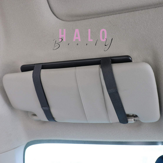 LED Car vanity Rechargeable Make-up Mirror