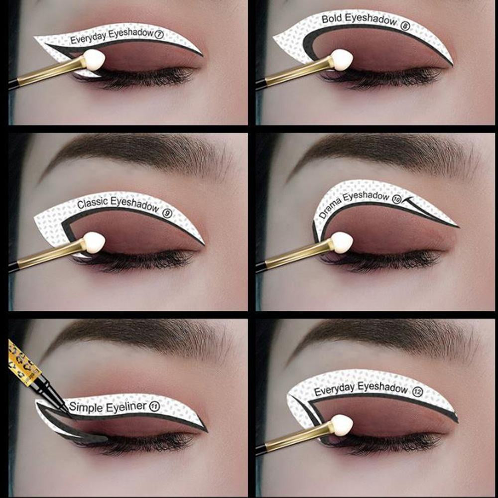 Eyeliner/ Eyeshadow Stencils: Makeup Template Stickers